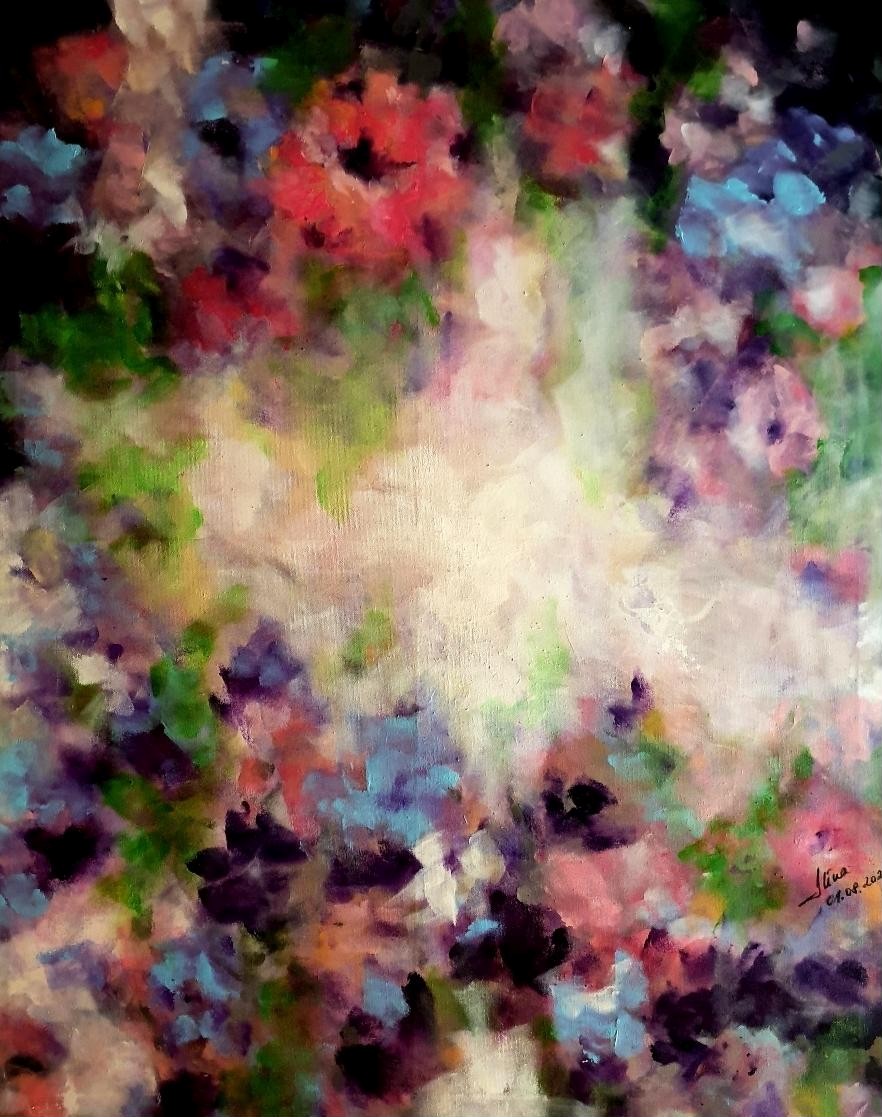 ArteDiAlina.com painting: Spying on Heaven